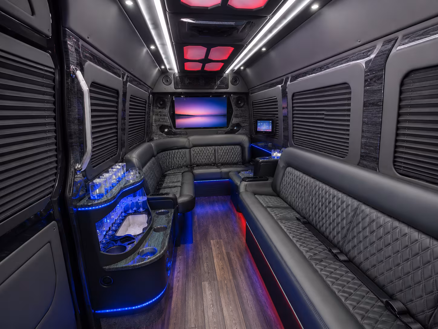compare recurring shuttle routes and one time event transportation side by side
