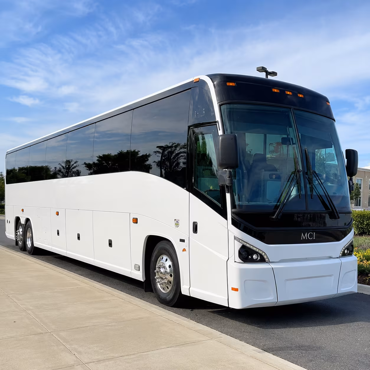 lees summit charter bus services exterior