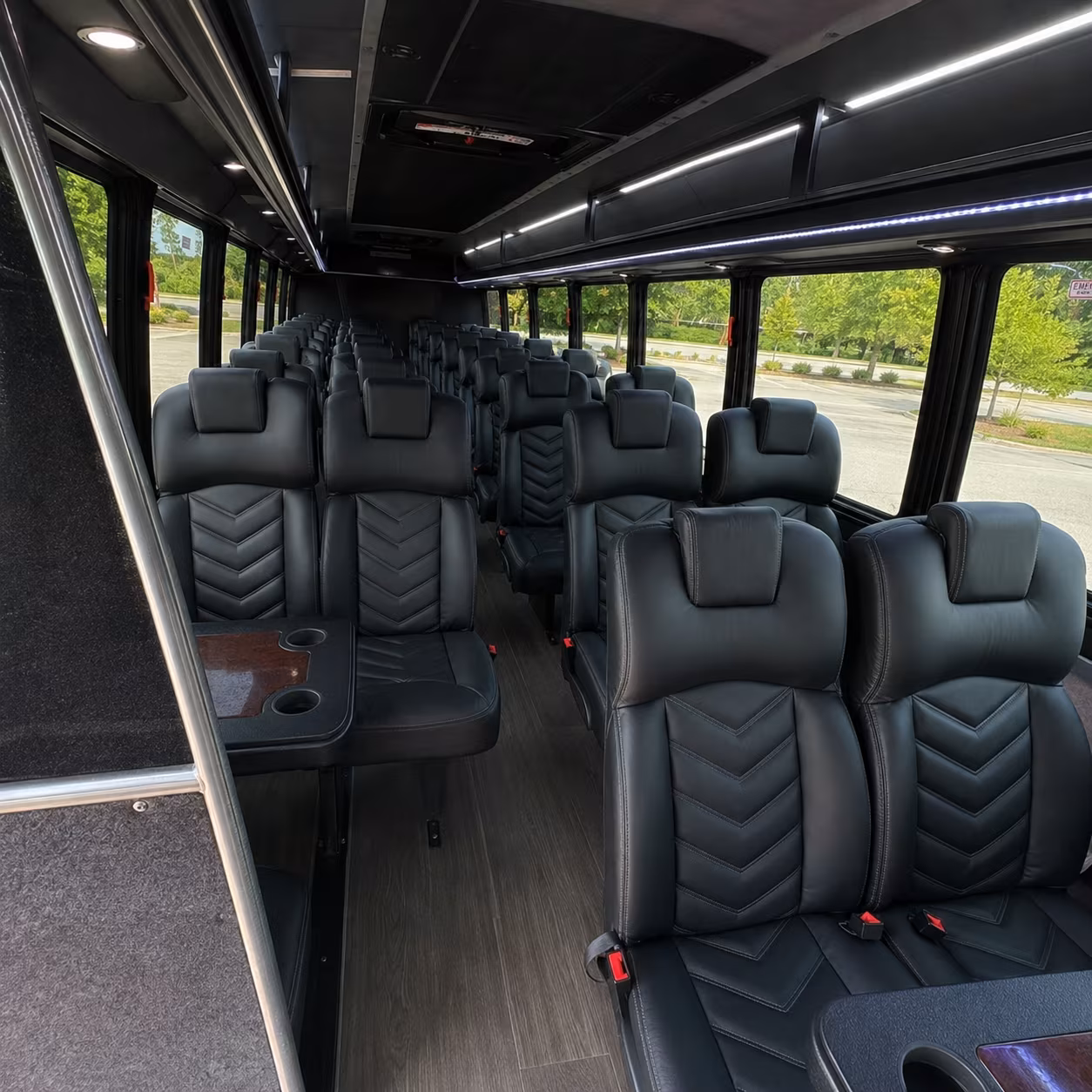 lees summit long distance transportation onboard seating