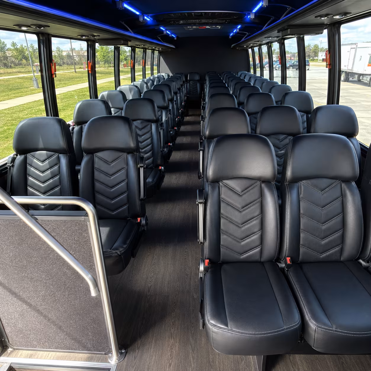 lees summit wine tour brewery transportation onboard seating